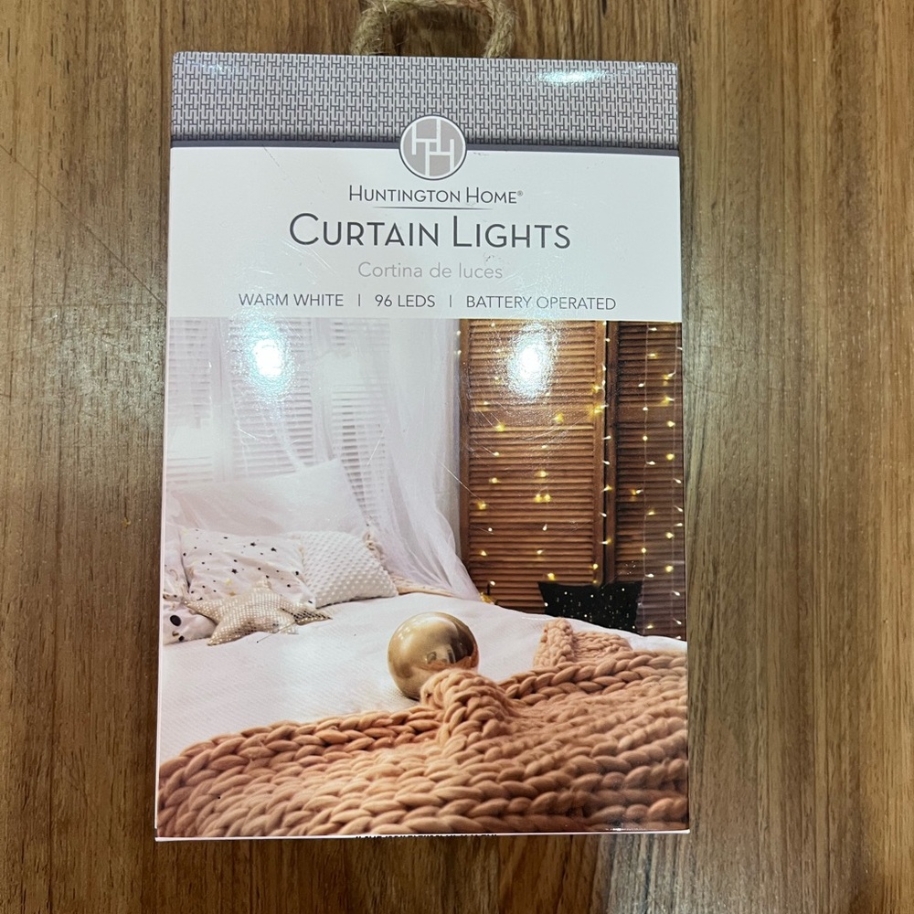 Warm Light Curtain Lights